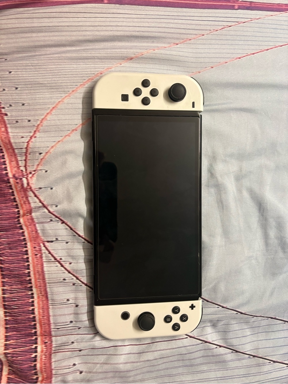 Nintendo Switch OLED Console with White Joy‑Con Controllers